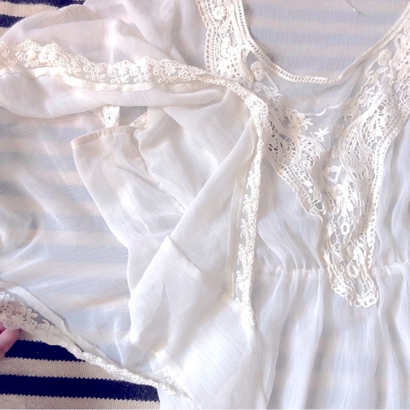 Free People sheer top size S - Picture 5 of 11